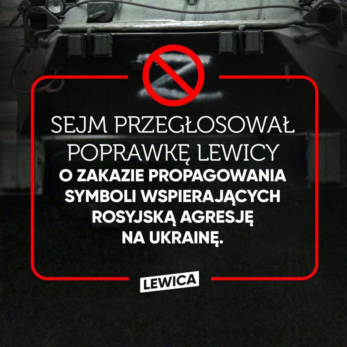 symbol Z zakaz